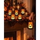 thumbnail image 4 of Set 6 Candelabros LED Halloween Calabaza Decoración Centro De Mesa, 4 of 8
