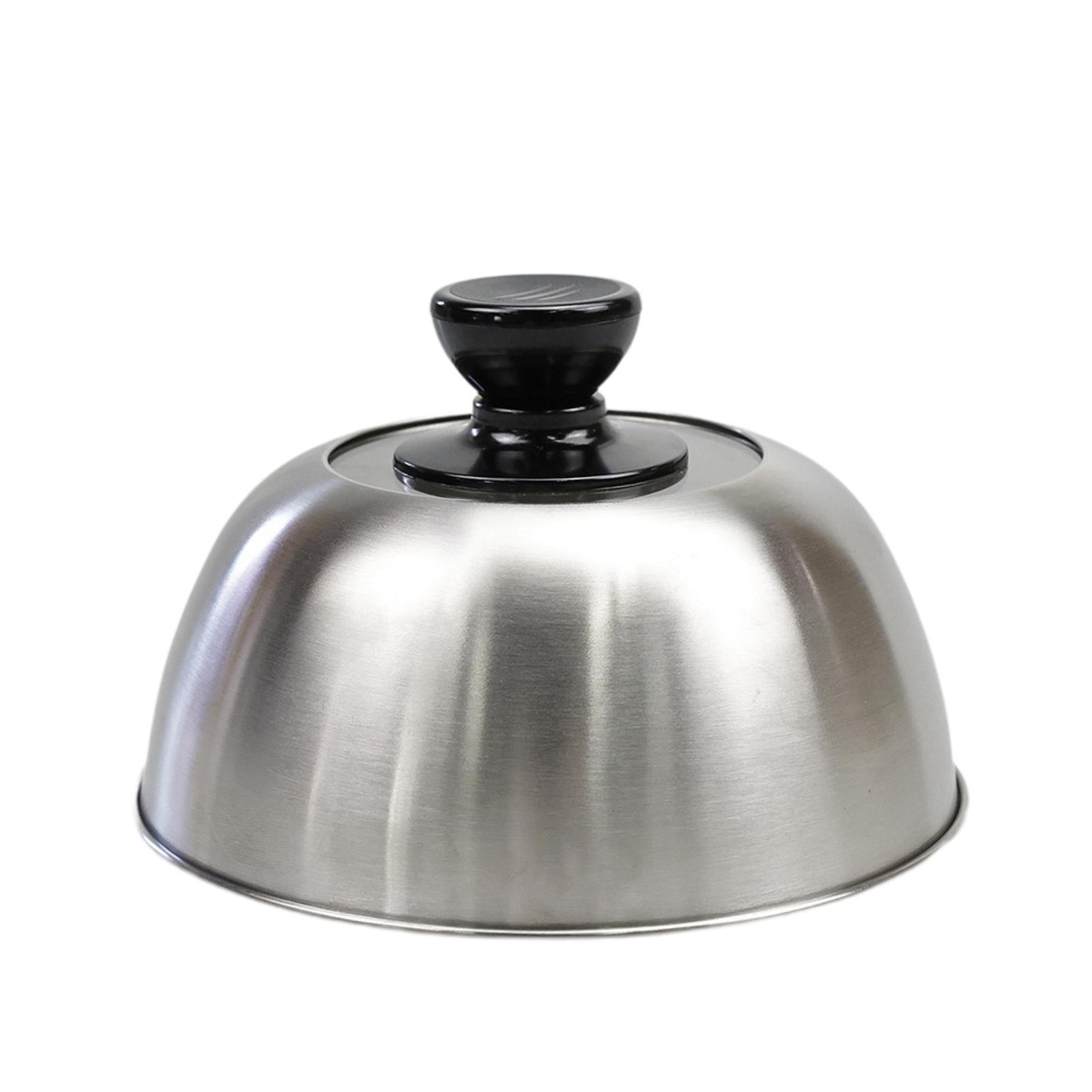 Bothyi - Hamburguesa Cubierta Universal Doma De Derretimiento De Queso Redondo Para Hamburguesa De Cocción De Barbacoa