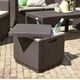 thumbnail image 3 of Mesa Cooler de Terraza Jardín Ice Cube Marrón Keter marron, 3 of 6