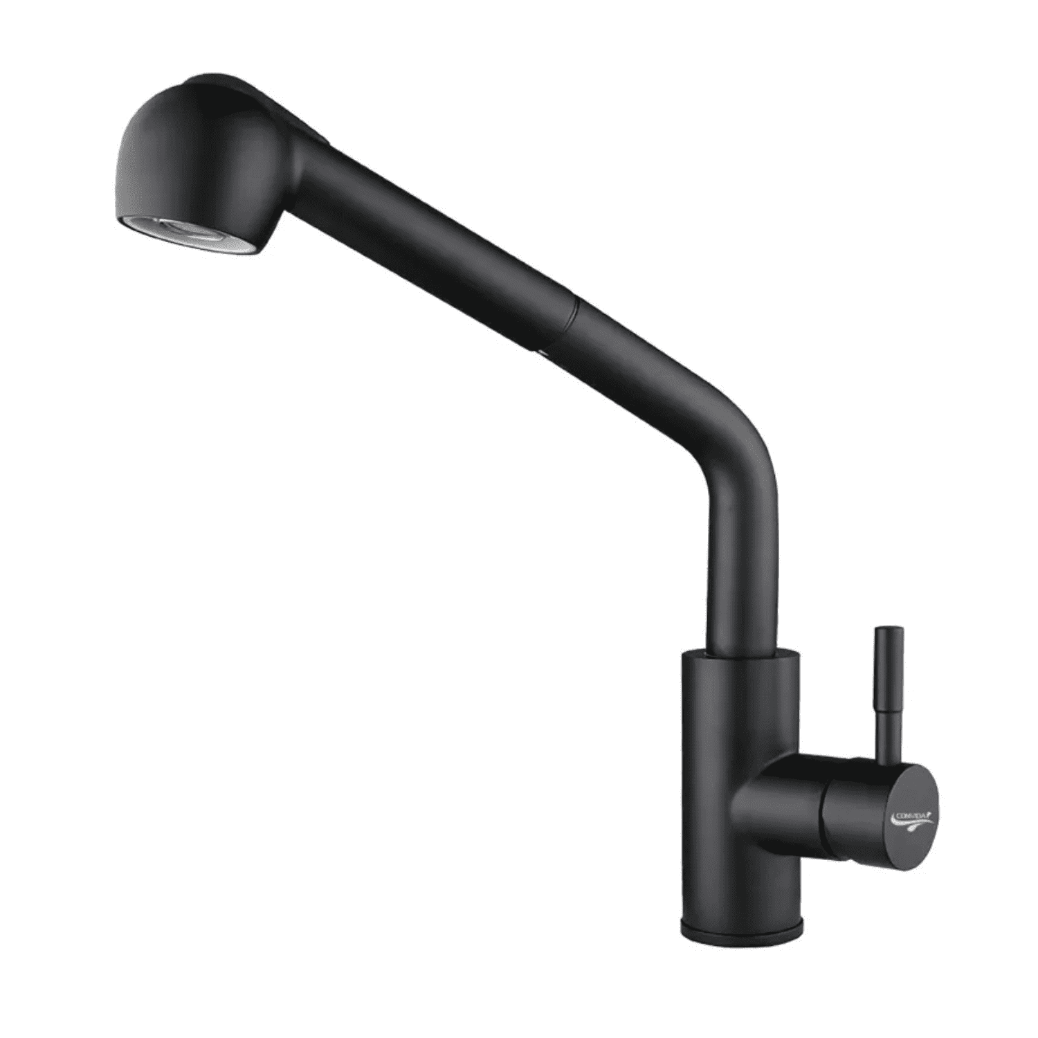 Genérico - Grifo Para Lavaplatos Monomando Llave Extensible Negro Mate