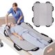 thumbnail image 1 of Sábana Positioning Bed Pad NIHAO con asas, 48 x 40 cm, color azul marino, 1 of 7