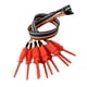 thumbnail image 3 of 10 Piezas Analizador Lógico Cable Sonda Prueba Gancho Clip Línea Roja, 3 of 4