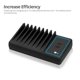 thumbnail image 4 of Estación de carga SIIG de 10 puertos USB de 90 W con Qi Wireless y USB C, 4 of 8