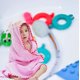 thumbnail image 2 of Toalla Capucha Divertidas Peluche Animales Bebes Lau, 2 of 3