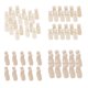 thumbnail image 1 of 80 Piezas De 35 Mm Little People Kids Mu?eca De Clavija De Madera Natural Sin Terminar Para Bricolaje, 1 of 1