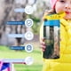thumbnail image 5 of El Increíble Viaje Botella de Agua con Tapa Pop Top de Un Toque, Acero Inoxidable, a Prueba de Fugas, para Deportes, Botella Infantil azul 12 oz, 5 of 6