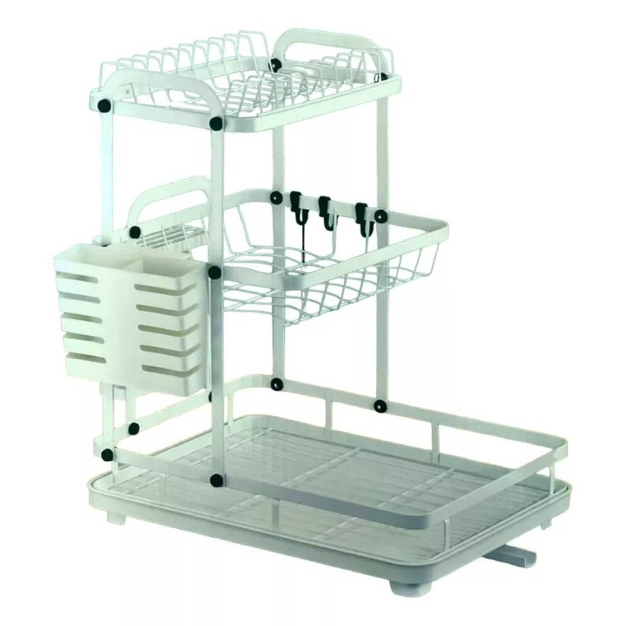 Genérico - Escurriidor Secaplatos Bandeja 3niveles Cocina Mesa Lau