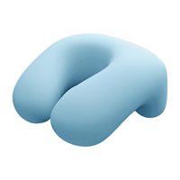 Bothyi - Almohada De Escritorio Multifunción Transpirable Para La Siesta, Boca Abajo, Para El Coche, La Escuela, Color Azul Claro