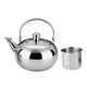 thumbnail image 2 of Chef Choice, tetera de acero inoxidable de 900 ml con infusor, 2 of 3