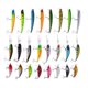 thumbnail image 4 of Kit De Se?uelos De Pesca Mixtos, 24 Uds., 3 Estilos, Wobblers De Pesca Minnow, Cebo De Manivela Dura, 4 of 5