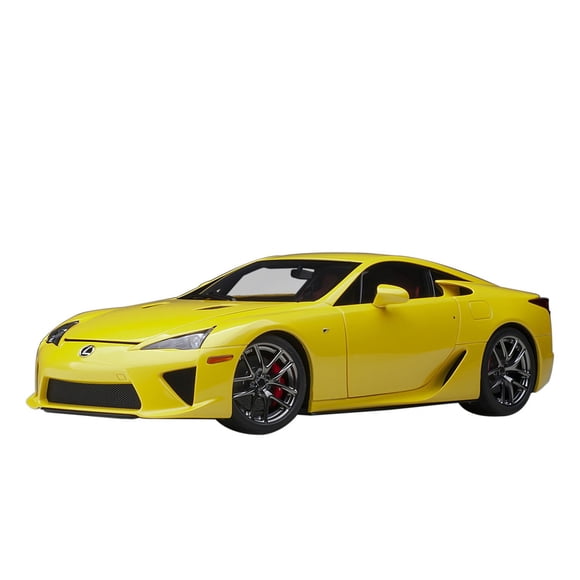 Autoart Lexus LFA amarillo perla a escala 1/18 con interior
