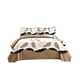thumbnail image 1 of Cubrecama Quilt Verano 2 Plazas - Blanco Plumas Doradas KFL2028, 1 of 3