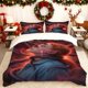 thumbnail image 1 of Horror Illustration Printed bedding Soft and Comfortable for All Seasons Ideal for Home and Bedroom Use Perfect Gift for Family Friends and Loved Ones Includes, 1 of 1
