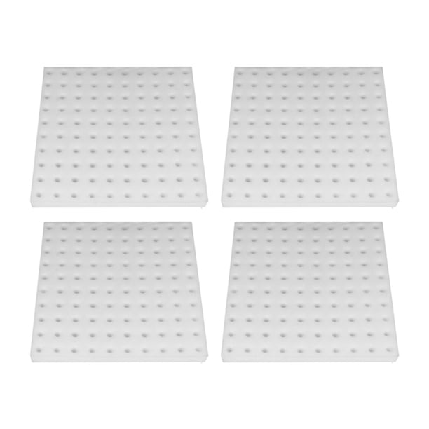 Kit de Esponja de Cultivo de Esponjas Hidropónicas Herramienta de Jardinería Blanca Accesorio Multipropósito para Invernadero de 25 Mm Bloques Cuadrad Estilo C