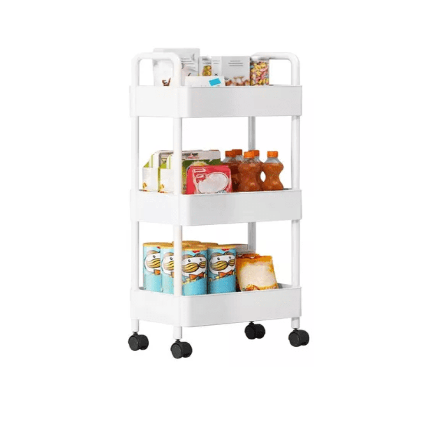Citotools - Carro Carrito Organizador Multiuso 3 Niveles Almacenamiento