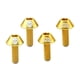 thumbnail image 2 of 4x aleación ligera de aleación de aluminio botella de agua jaula pernos m6 tornillos de oro, 2 of 5