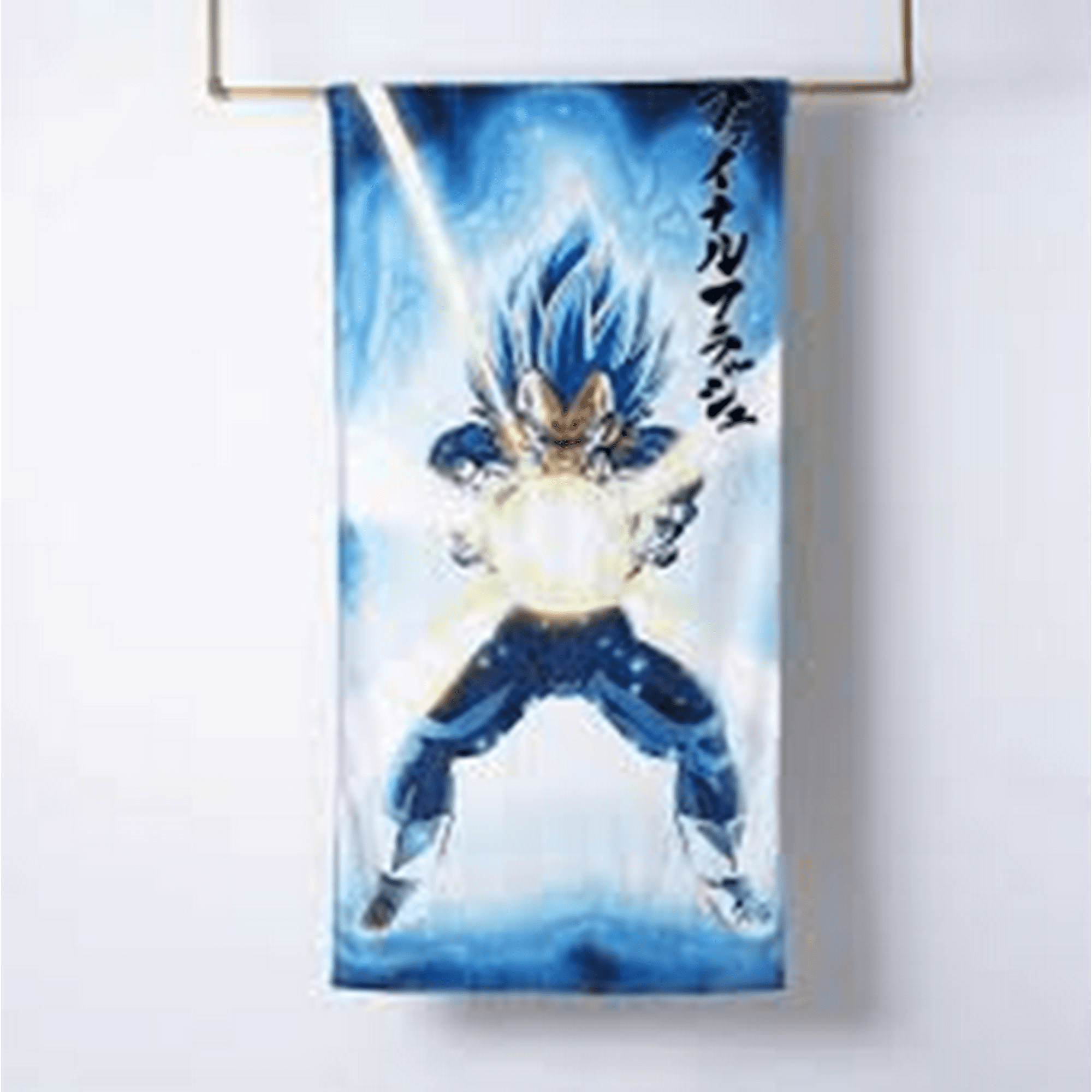 Genérico - Toalla De Baño Disney 140x70 Cm Algodón Color Azul Dragon Ball Goku