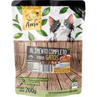 Alimento Natural Para Gato Sachet Pollo 200 G Ama Pet