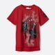 thumbnail image 1 of Polera Manga Corta Niño Ladrillos Spiderman Rojo Marvel, 1 of 4
