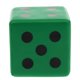 thumbnail image 5 of esponja dados espuma punto dados jugando a los dados de matemáticas enseñanza ventilación juguete verde, 5 of 5