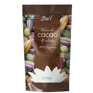 Cacao Alcalino 500G Orgánico Vegano Sin Gluten Biov