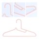 thumbnail image 3 of 20 Pcs Perchas de Ropa, Perchas de Plástico Perfectas, Ahorro de Espacio para Pantalones, Ropa, Armario, Abrigos, Camisas, Pantalones o Jeans Rosa, 3 of 6