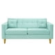 thumbnail image 1 of Sofa New Retro 3c Felpa 01 Verde Agua, 1 of 6