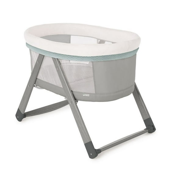 Cuna Moisés Wood FoldAway Rocking Bassinet Calssic - Wallace. Gris