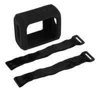 Magideal - Funda De Silicona Para Altavoz Portátil Go 3 Con Correa Desmontable Para Bicicleta, Carrito De Golf, Estuche De Viaje Y Transporte, Funda Protectora Negro