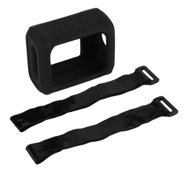 Funda de silicona para altavoz portátil Go 3 con correa desmontable para bicicleta, carrito de Golf, estuche de viaje y transporte, funda protectora Negro