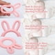 thumbnail image 4 of Mordedores de silicona para bebés Teether MISSLILI para bebés de 3 a 12 meses, 4 of 7