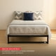 thumbnail image 5 of Base para cama Europea Acero Negro 150X190 cm 2 Pza Zen Vincenzi, 5 of 10