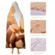 thumbnail image 4 of El Arca y el Cerdo Hormiguero Manta Capa con Capucha Anti-Bolitas, Manta de Lana Ártica Suave, Manta Portátil de Felpa Ligera y Lujosa, Poncho para Siesta en Casa y Oficina, 100*130cm, 4 of 6