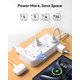 thumbnail image 3 of Cable de extensión NTONPOWER de 25 pies con protector contra sobretensiones, 10 salidas, 3 of 9