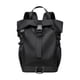thumbnail image 3 of Mochila Con Tapa Enrollable, Versátil, Para Gimnasio, Impermeable, Portátil, Elegante, Para Hombre, Color Negro, 3 of 5