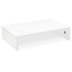 thumbnail image 1 of Soporte para monitor TEAMIX de 14,2 pulgadas, blanco con almacenamiento, 1 of 6
