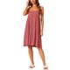 thumbnail image 2 of INSPIRE CHIC Camisón de Algodón para Mujer sin Mangas con Tirantes Finos Vestido de Dormir con Detalle de Espalda Cruzada Ajuste Suelto Ropa de Casa XL Rojo Ladrillo, 2 of 6