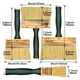 thumbnail image 2 of Juego de 3 pinceles Kingorigin Deck Stain con extensor, 2 of 8