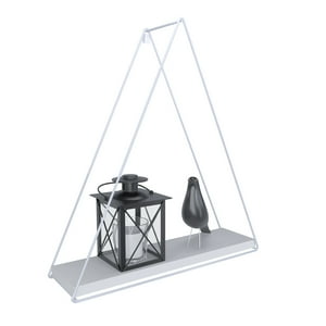 Vekka Home - Repisa Triangular Total White 37X10X40Cm