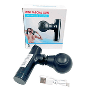 Genérico - Pistola Masajeadora Sencilla 3 Niveles Recargable