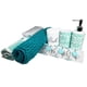 thumbnail image 2 of Set de Baño Ema 18 Piezas / Turquesa Diseño Verde Agua – Doral, 2 of 3