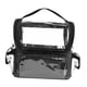 thumbnail image 5 of Bolsa para brochas de maquillaje de gran capacidad, impermeable, con divisor ajustable, portátil, con asa, bolsa organizadora de maquillaje de viaje Negro, 5 of 5