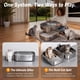 thumbnail image 5 of Caja de Arena para Gatos LLNHAEB Triple Bandeja de Acero Inoxidable Grande, 5 of 8