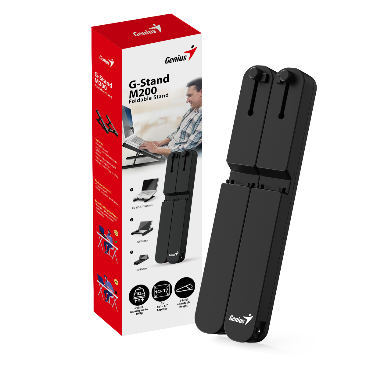 Base Para Notebook G-Stand M200 Genius Open Box