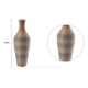 thumbnail image 2 of Florero Jarron Decorativo Florero Tejido Moderno 70cm M12 marron, 2 of 2