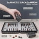 thumbnail image 2 of Set de backgammon Queensell Magnetic Travel 14 con 32 piezas, 2 of 9