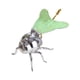 thumbnail image 3 of Figura Decorativa De Tarro De Miel De Abeja, Moderna Olla Para Especias Para Fiestas De Cocina, Color Verde Claro Plateado, 3 of 5