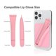 thumbnail image 2 of Funda para celular con porta labial adhesivo YVOO, rosa, 2 of 7