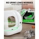 thumbnail image 4 of Caja de arena para gatos PETKIT PuraMax 2 autolimpiante automática con WiFi, 4 of 9