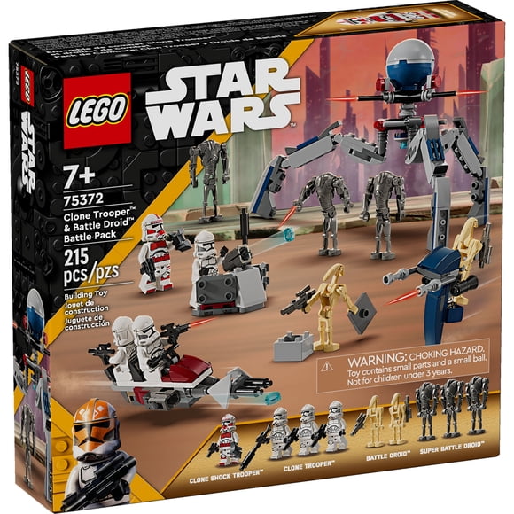 Bloques de construcción Clon Trooper y Droides de Batalla
